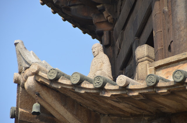 Temple Kaiyuan - Détail d'une pagode - Quanzhou