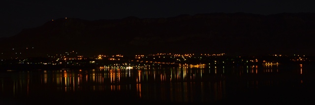 Reflets sur le lac du Bourget