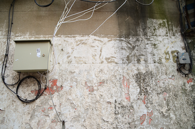 Sur les murs de Shanghai