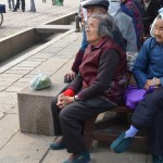 Spectateurs d'opéra chinois