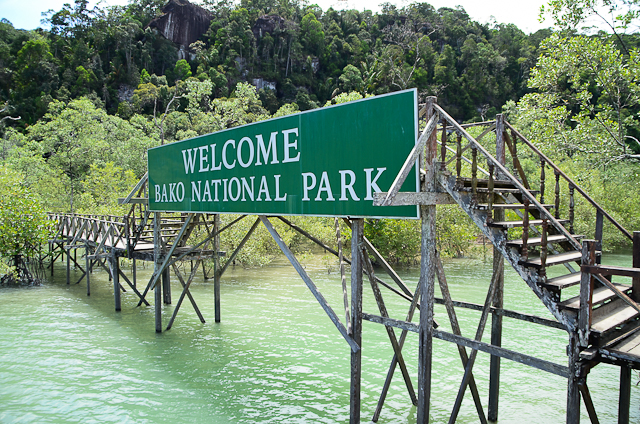 Bako - Welcome sign