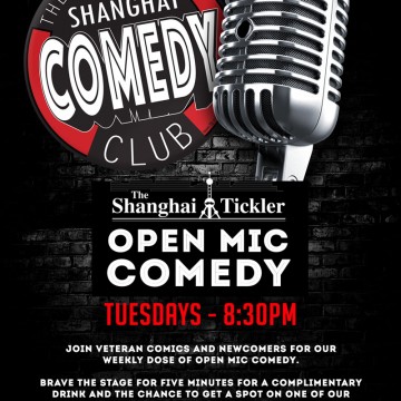Shanghai Comedy Club Open Mic Tuesday